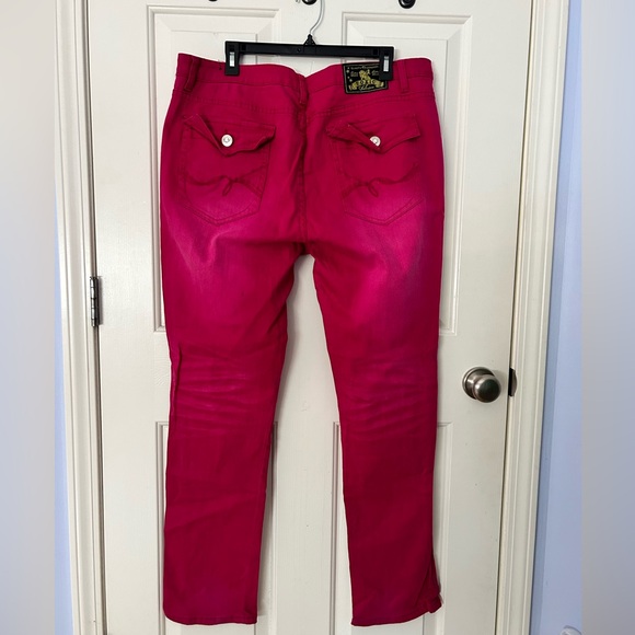 Pink Denim Jeans - Picture 2 of 7